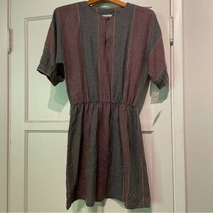 Vintage Malouf dress- upcycled to a mini dress